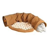 Cat Play Tunnel Detachable,Warm Pet House Nest - Cave Thicken Washable House for Indoor Home Play Exploration Exercise Encouraging Exercise Kitten Keeping Entertained