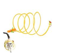 Cat Play Tunnel - Foldable Cat Tunnel, Interactive Spiral Pet Toy for Indoor Exercises, Portable Obstacle Course for Home Travel, Climbing, Hunting and Boredom for Cats and