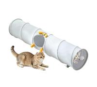 Cat Play Tunnel Foldable Lightweight Interactive Peek Hole