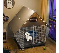 Cat Playpen - Cat Cage Indoor Cat Kennels Crate,pet Playpen for Small Animals,metal Wire Cat House Indoor Durable Pet Enclosure for Rabbit, Bunny, Guinea Pig, Chinchilla