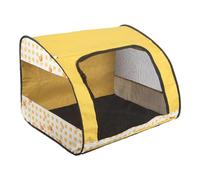 Cat Playpen | Foldable Nesting House | Breathable Mesh Playpen, Multifunctional Birthing Box, Zippered Area, Oxford Cloth Enclosure with Removable Roof for Cats