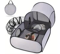 Cat Playpen Portable 80x160x76cm Tunnel