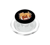 Cat plays American Football PopSockets PopGrip for MagSafe