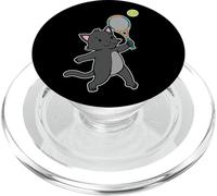 Cat plays Tennis PopSockets PopGrip for MagSafe