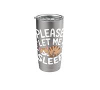 Cat Please Let Me Sleep Kitten Cute Cats Stainless Steel Insulated Tumbler