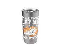 Cat Please Let Me Sleep Kitten Cute Cats Stainless Steel Insulated Tumbler