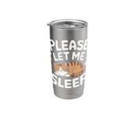 Cat Please Let Me Sleep Kitten Cute Cats Stainless Steel Insulated Tumbler