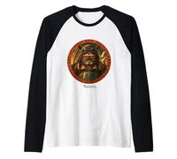 Cat Plus Japanese Fighter Pilot Same Kamikatze Raglan Baseball Tee
