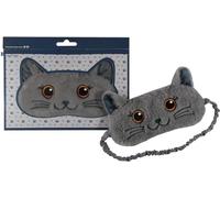 Cat Plush Comfortable Sleep Eye Mask (British Short Hair Cat)
