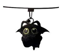 Cat Plush Keychain | Black Cat Keychain Plush Bag Charm,Collectible Keyring Backpack Accessories for Pet Lovers Collectors Wallets Tote Bags Car Halloween Birthday