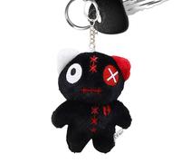 Cat Plush Keychain | Gothic Alien Big Eyed Cat Pendant,Cute Toy Adorable Plush Keychain Pendant Backpack Charm for Girlfriend