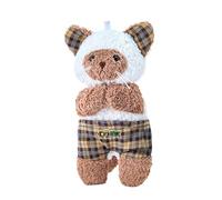 Cat Plush - Magnetic Paws Interactive Cute Decoration 10cm,Fun Animal Stuffed Toy,for Kids Adults Sofa Nursery Couch Office Living Room Car Bedtime