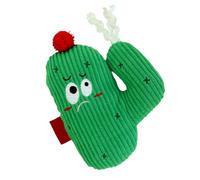 Cat Plush Teether, Interactive Cat Plush | Cactus Shaped Chew Toy by Sound Interactive Soft Soft Shothing Chewer for Indoor Home Training, Comfort, Comfort