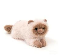 Cat Plush Toy, Cuddly Toy Lifelike Interactive Cat with Realistic Meow Sounds, Kitten Stuffed Animal, Cat Sleep Companion Pillow, Huggable Kitten Plushie Toy, Gifts for Boys and Girls (Siamese,58cm)