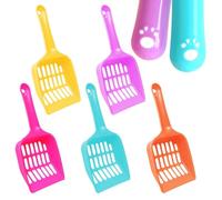 Cat Poop Scoop - Comfort Grip Cleaning Scoop Durable Efficient Strainer Design Solid Pet Grooming Tool | Household Box Cleaning Aid Suitable for Easy, Fast and Hygienic