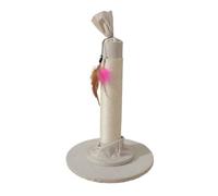 Cat Post Scratcher | Training Toy for Kitten | Non-Slip Cat Scratching Post for Entertainment Indoor Home Furniture Protection Stress Relief Exercise