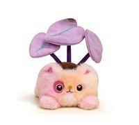 Cat Potted plant plush toy creative ornament birthday gift Cuddly Super Soft Cute Detachable design Built-in fragrance Funny Desktop Home Decor Girls Boys Gift Christmas - 17cm Heart-shaped Cat