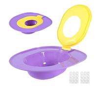 Cat Potty Toilet Training Kit Safe Portable Urinal Potty Cat Toilet | Toilet Cat Litter Box Trainer for Kittens Pets Home RV Travel Portable Urinal Potty Litter Box Safe Pet Home Travel R