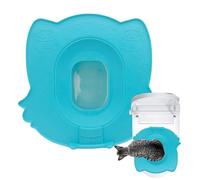 Cat Potty Training Kit - Universal Cat Litter Tray Trainer 41x39x3.5cm PP | Reusable Toilet Seat for Cats to Train Your To Use The Litter Tray