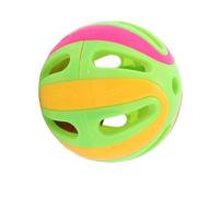 Cat Pounce Rattle Ball - Interactive Hollow Jingle Balls, Lightweight Kitten Toy, Durable Play Set | Fun Cat Rattle Ball For Indoor Play, Exercise, Pouncing, Hunting Instinct Development For Sma
