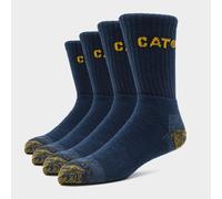 Cat Premium Work Sock Pack Of 4 - Navy, Navy