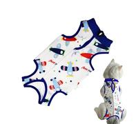 Cat Professional Recovery Suit，Body Suits for Abdominal Wounds or Skin Diseases，E-Collar Alternative for Cats, Onesie Cat Clothes After Surgery Collar & Cone Alternative