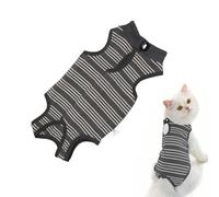 Cat Professional Recovery Suit，Body Suits for Abdominal Wounds or Skin Diseases，E-Collar Alternative for Cats, Onesie Cat Clothes After Surgery Collar & Cone Alternative