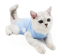 Cat Professional Recovery Suit for Abdominal Wounds or Skin Diseases, E-Collar Alternative for Cats after Surgery Wear,cat medical vest