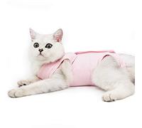 Cat Professional Recovery Suit for Abdominal Wounds or Skin Diseases, E-Collar Alternative for Cats after Surgery Wear,cat medical vest