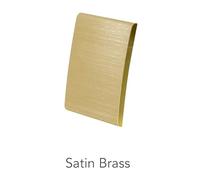 CAT Profiles - Solid Brass Door Threshold Cover Plate (Satin Brass)