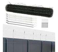 Cat Proof Fence, Catio Cats Outdoor Enclosure Anti-Climb Barrier Kit-10m