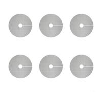 Cat Proof Mesh Cover for Potted Plants HDPE Soil Guard to Minimize Feline Disturbance While Allowing Root Ventilation (6pcs)