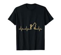 Cat Pulse Heart Frequency Cats Heartbeat Cat Friends T-Shirt