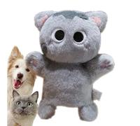 Cat Puppet Wrestler - Kitten-Shaped Design Interactive,Cat Wrestling Glove Puppet Toy,for Medium Large Dogs Kittens Boredom Busting Training Exercise