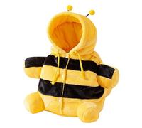 Cat Puppy Costume Warm Outing Backpack Cute Bear Be E Design Ca Rrier Comfortable Winter Plu Sh Backpack An Ti Escape Bag for Ki T Ten Cat Small Dog 04