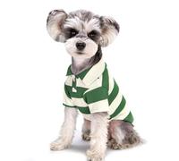 Cat Puppy Striped Shirt Autumn Summer Pet Clothes for Small Dogs Cats Thick/Thin Stripes Kitten Pullover Outfits