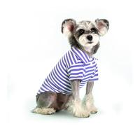 Cat Puppy Striped Shirt Autumn Summer Pet Clothes for Small Dogs Cats Thick/Thin Stripes Kitten Pullover Outfits