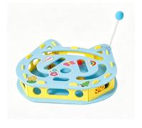 Cat Puzzle Box, Maze Toy Shelter, Interactive Play Device for Training, Engaging Detailing Finish, Living Room Apartment Feature, Pet Accessories for Boys Girls Family Alone Time After Meal