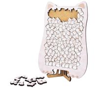 Cat Puzzle, Cute Cat Shaped Wooden Jigsaw Puzzle with Precise Cutting, Educational Toys for Kids Adults Cognitive and Spatial Challenges