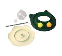 Cat Puzzle Feeder - Cat Enrichment Toys Treat Ball,Cognitive Training Feeding Ball for Mental Stimulation Biting Kitten Development Weight Management