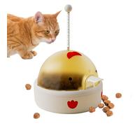 Cat Puzzle Feeder - Electric Cute Smart Dispenser | Cat Food Puzzle - for Kitten Feeding Snacks Home Indoor Outdoor Play Training Exercise Travel