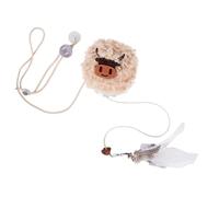 Cat Puzzle Feeder - Interactive Treat Dispensing Toy | Adjustable Difficulty Slow Feeder, Durable And Engaging Toy For Mental Stimulation, Exercise, Playtime And Healthy Feeding Habits