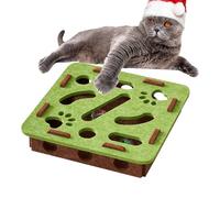 Cat Puzzle Food Dispenser | Interactive Slow Feeder For Animals, Mental Stimulating And Sensory Bell Dispenser For Cats And Dogs Boredom Fight Indoor Travel