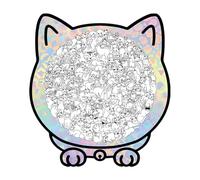 Cat Puzzle, Relaxing Evening Activity, 135pcs, Cat Shaped Wooden Jigsaw Puzzle, Challenging Irregular Jigsaw With Frame, Soothing Visual Design, For Family And Friends