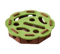 Cat Puzzle Toy - Cat Enrichment Scratch Puzzle Toys, Food Dispensing Cats Toy | Kitten Intelligence Training Maze With Beells Ballss | For Boredom Home Indoor Living Room Kitten Play