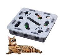 Cat Puzzle Toy - Interactive Enrichment Toy - Mind Game Sensory Activity Track Balls Maze for Exercise Mental Stimulation Indoor Kittens Small Breeds