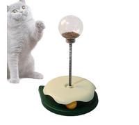 Cat Puzzle Treat Toy - Puzzle Treat Dispensing Cat Toys,Cognitive Training Feeding Ball for Mental Stimulation Biting Kitten Development Weight Management