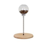 Cat Puzzle Tumbler - Cat Feeder Ball Interactive Game, Cat Feeder Toy Fill | Treat Dispenser Toy With Food And Treats, Engaging Cat Puzzle Tumbler Feeder for Portion Control And Fast Eaters