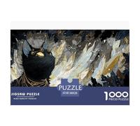 Cat Puzzles 1000 Piece Challenge Toy Adults And over 12 Years Old Fantasy Family Fun Puzzle Educational Challenge Leisure Time Home Decoration Gift 38x26cm/1000pcs
