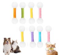 Cat Qtip Toy, Giant Qtip Cat Toy, One Swabs cat Toys, 2025 New Set of 6 Soft Plush Catnip Kicker Toys, cats toys-Sturdy Teething Chewtoy for cats Lovers Gift (8B)